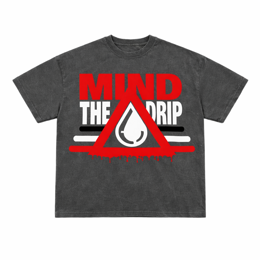 Mind the Drip - Washed Charcoal
