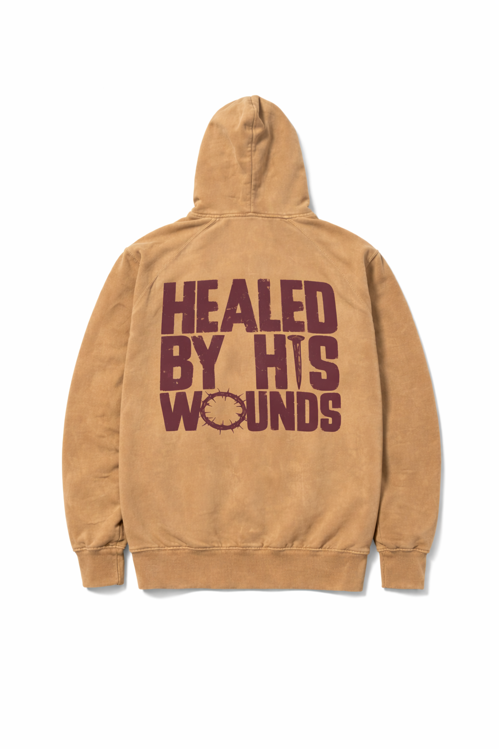 HEALED - Vintage Camel Hoodie