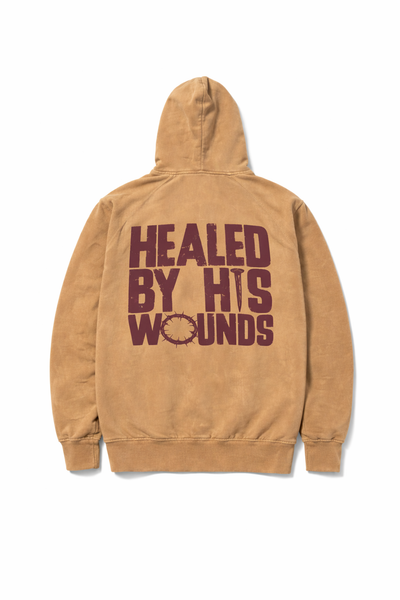 HEALED - Vintage Camel Hoodie